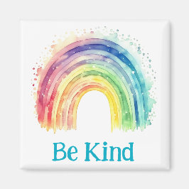 Var vänlig regnbåge magnet