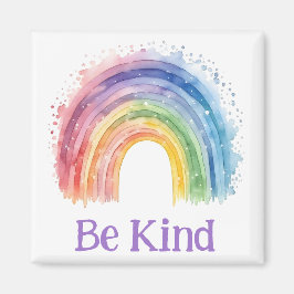 Var vänlig regnbåge magnet