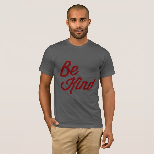 Var vänlig t shirt (Hel framsida)
