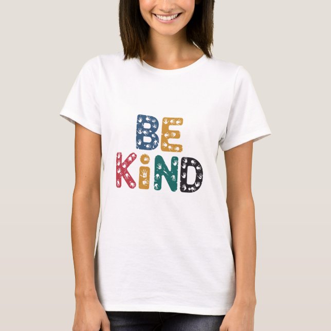 Var vänlig t shirt (Framsida)