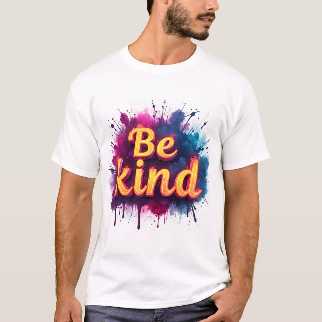 Var vänlig t shirt (Framsida)