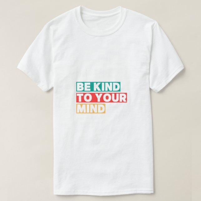 Var vänlig" T-Shirt (Design framsida)