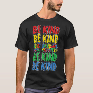 Var vänliga Autism Awareness Cute Boys Girls Småba T Shirt