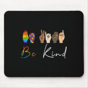 Var vänliga Autism Awareness Lgbt Pride Kindness W Musmatta