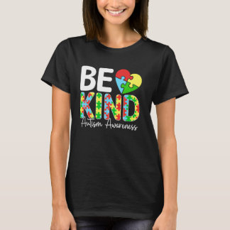 Var vänliga Autism Awareness Youth Manar Boys Kids T Shirt