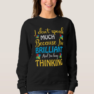 Var vänliga Autism Medvetenhet om det regna Trendi T Shirt