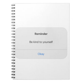 Var vänliga, inspirerande IOS-telefonpositionering Anteckningsbok