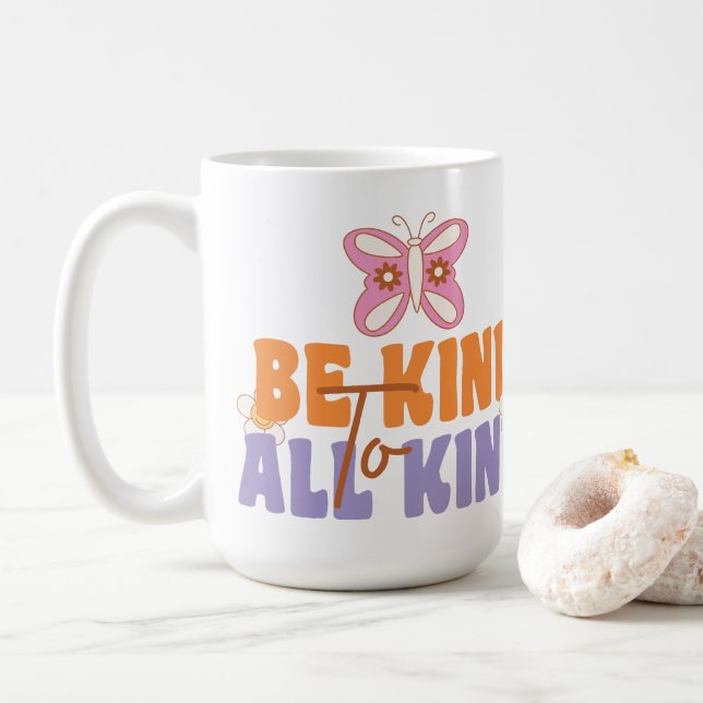 Var vänliga mot allt slags kaffemugg (Med munk)