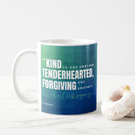 Var vänliga mot varandra Efesierna 4:32 Verse Fait Kaffemugg