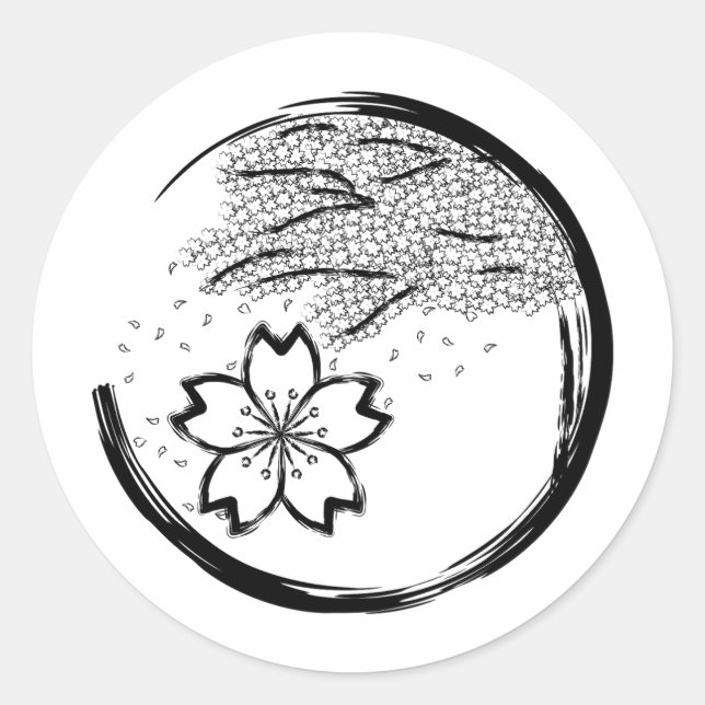 Vår Vapensköld Runt Klistermärke (Framsida)