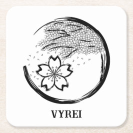 Vår Vapensköld Underlägg Papper Kvadrat