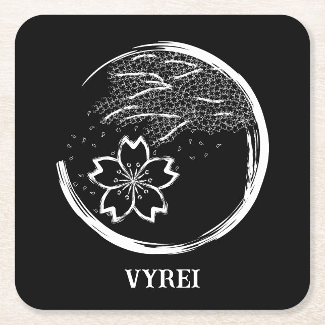 Vår Vapensköld Underlägg Papper Kvadrat (Framsidan)