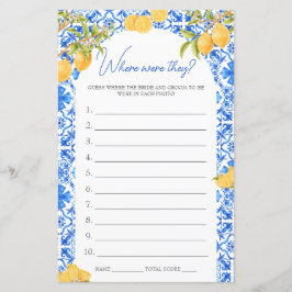 Var var de Bröllopslek Huvudattraktionen