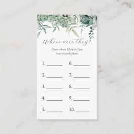 Var var de? Möhippans spelkort Tilläggskort