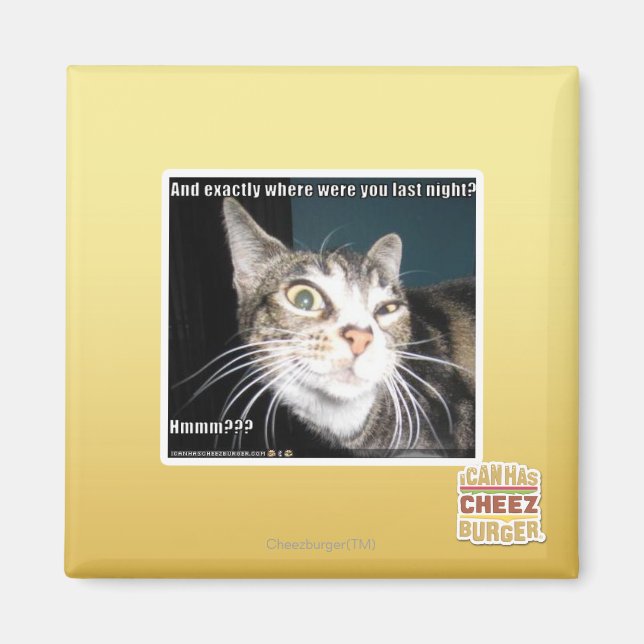 Var var du? magnet (Framsidan)