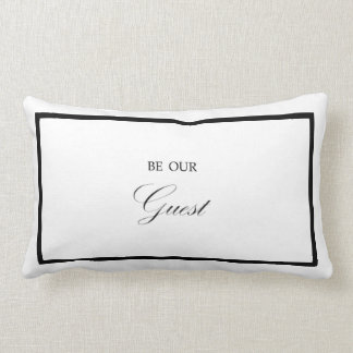 Var vår gästsovrumdekorativ kudde