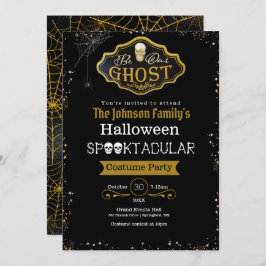 Var vår inbjudan till Ghost Black & Guld Costume P