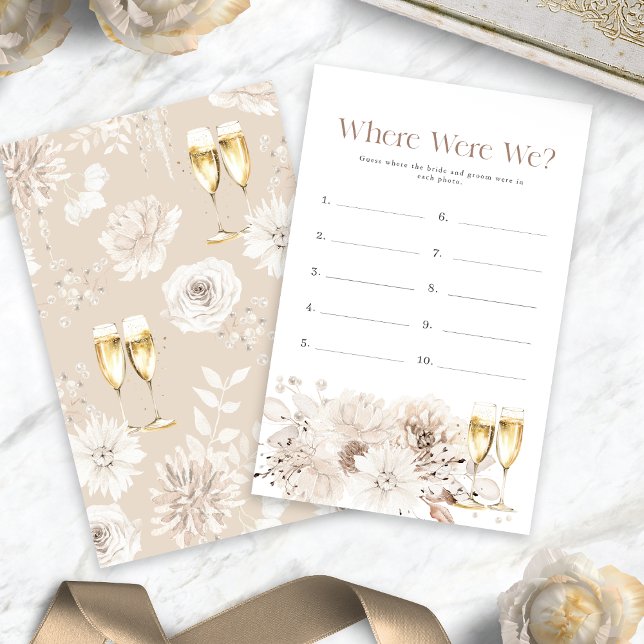 Var var vi? (Pearls and Prosecco Where Were We Game
)