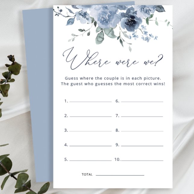 Var var vi Dusty Blue Möhippa Game? (Skapare uppladdad)