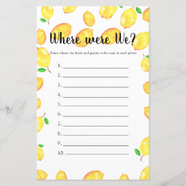 Var var vi Möhippa Game Lemon Party?