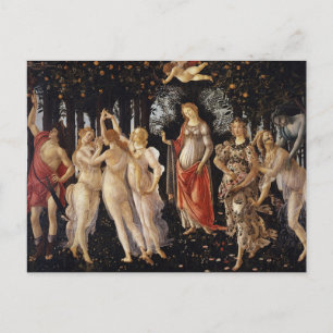Vår, Vårallegori av Sandro Botticelli Vykort