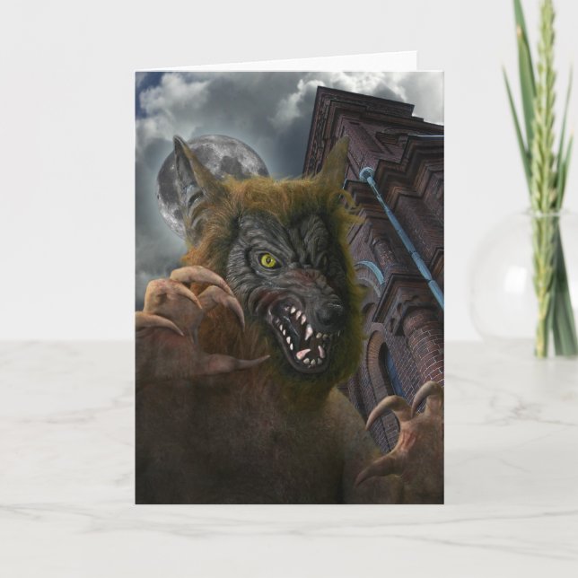 Var Vargen av Helsingfors? Kort (Framsida)