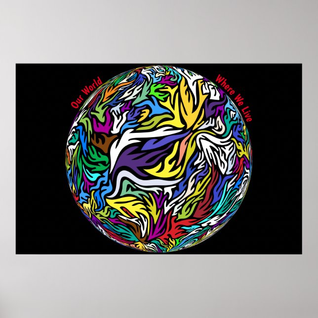 Vår värld Poster (Framsidan)