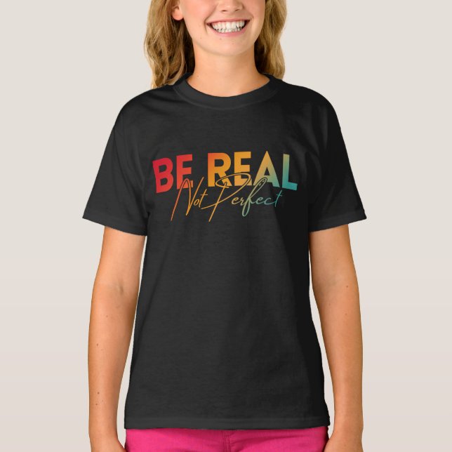 VAR VERKLIG INTE PERFEKT T SHIRT (Framsida)