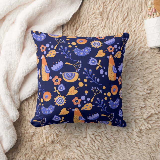 Vår Vibes Design Dekorativ kudde (Filt)