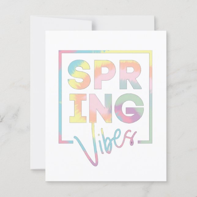 Vår Vibes Pastel Graphic (Framsida)