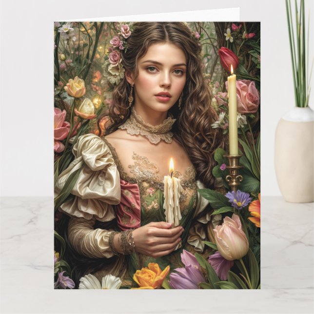 Vår Victorian Goth 2025 Design 10 Card Kort (Framsida)