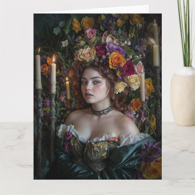 Vår Victorian Goth 2025 Design 11-kort Kort (Framsida)