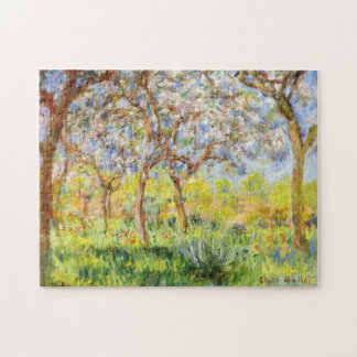 Vår vid Giverny Monet Fine Art Pussel