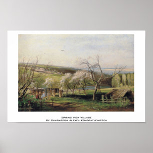 Vår View Village Poster