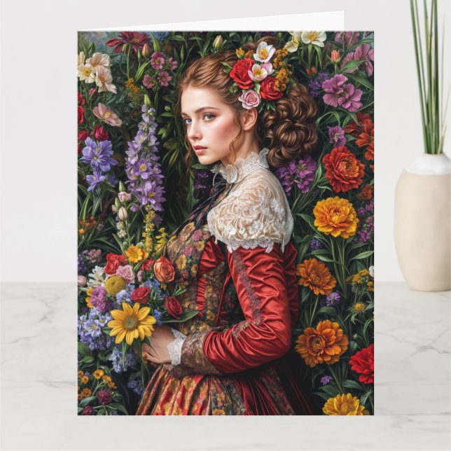 Vår Viktoriansk Goth 2025 Design 4 Kort (Framsida)