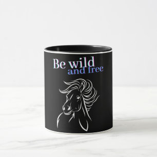 Var Vild och friska hästar Mugg