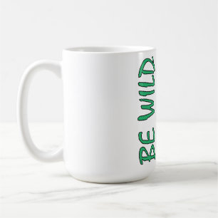 Var Vild – Stark Dekorativ Hästdesign som Inspirer Kaffemugg