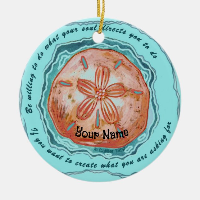 Var villig julgransprydnad keramik (Framsidan)