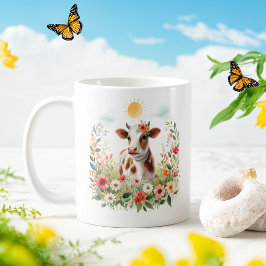Vår Watercolor Cow - Kid Mugg
