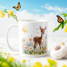Vår Watercolor Fawn - Kid Mugg