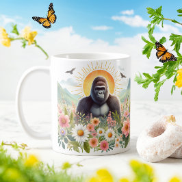 Vår Watercolor Gorilla - Kid Mugg