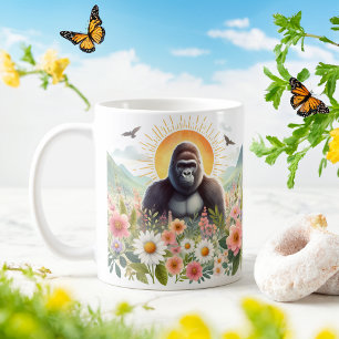 Vår Watercolor Gorilla - Kid Mugg