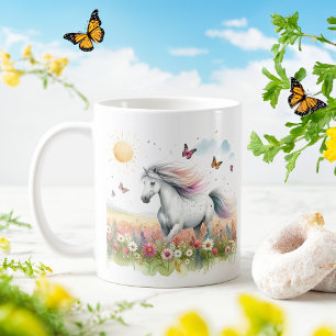 Vår Watercolor Horse - Kid Mugg