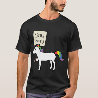 Var Weird familj T Shirt