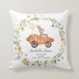 Vår WildblomBunny Rabbit Newborn Påsk Gift Kudde