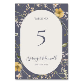 Vår Wildblomma | Bordsnummer för dammsug Lila