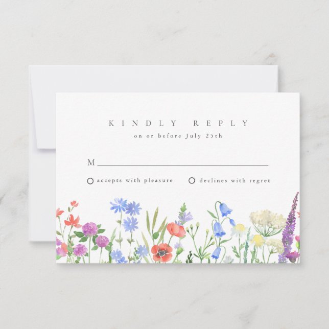 Vår WildblommBoho Garden WedWedding OSA (Framsida)