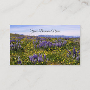 Vår Wildblommor, Affärskort Visitkort