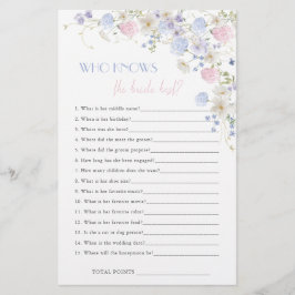 Vår Wildblommor Möhippa som känner Bride