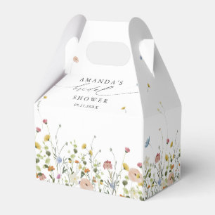Vår Wildblomsterträdgårdens Blommigt chic Möhippa Presentaskar